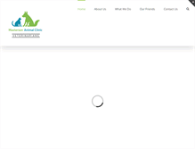 Tablet Screenshot of mastersonanimalclinic.com